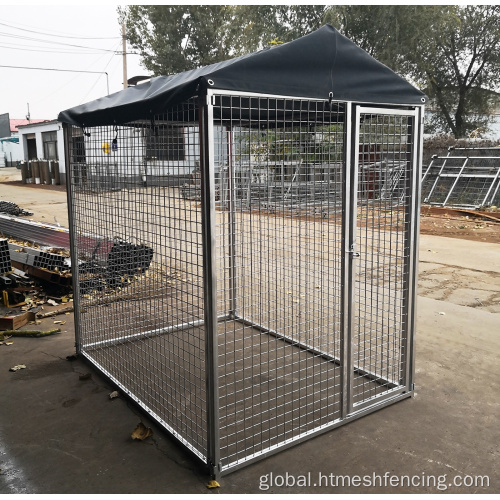 Dog Wire Kennel Outdoor Metal Large Pet Cage Dog Kennel Factory